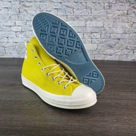 New Converse Chuck 70 Retro Stripe Hi Bold Citron | 10.5 - Picture 5 of 6
